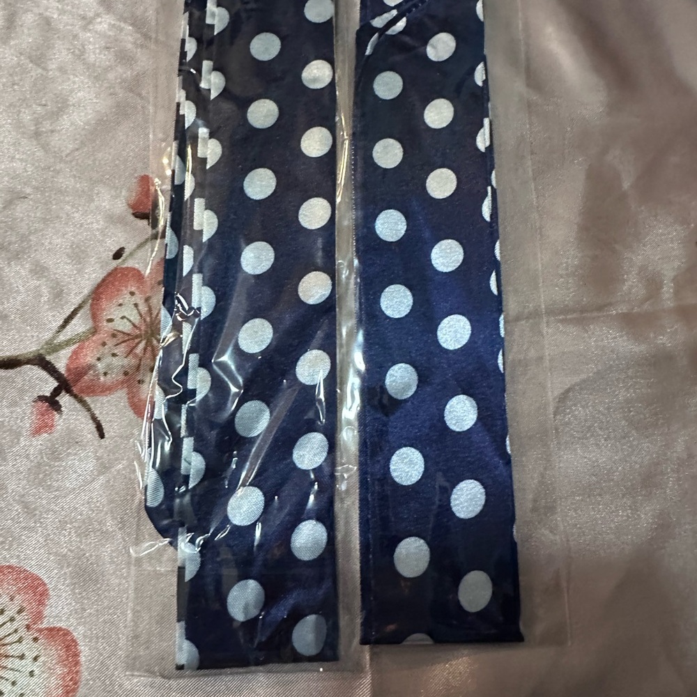 Polka Dot twilly scarf set